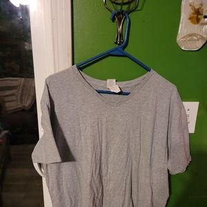 Xlarge gray gliden tee shirt short sleeve